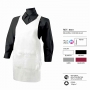 APRON CLEANING WITH POCKET 85mm*70mm WORK UNIFORM CLINIC HOSPITAL CLEANING VETERINARY SANITATION HOSTELRY - Ref.8601