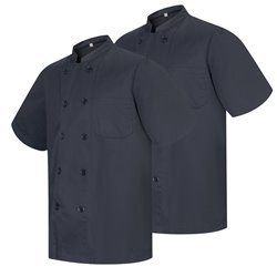 Pack 2 Unidades - Chaqueta Cocinero Hombre - Chaqueta de Chef Hombre - Uniforme Hosteleria - Ref.2-8421B